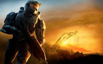 Halo 3 - fragment okładki z gry /INTERIA.PL