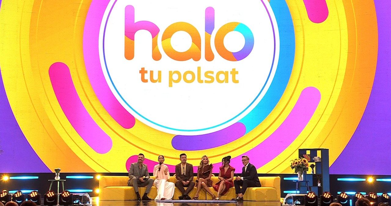 halo tu polsat - Krzysztof Ibisz, Paulina Sykut-Jeżyna, Maciej Rock, Agnieszka Hyży, Katarzyna Cichopek, Maciej Kurzajewski /Polsat Box Go /materiały prasowe