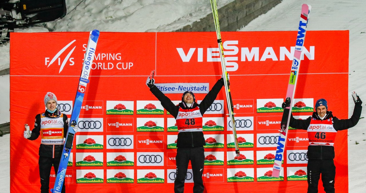 Halvor Egner Granerud, Kamil Stoch, Piotr Żyła /Getty Images /Getty Images