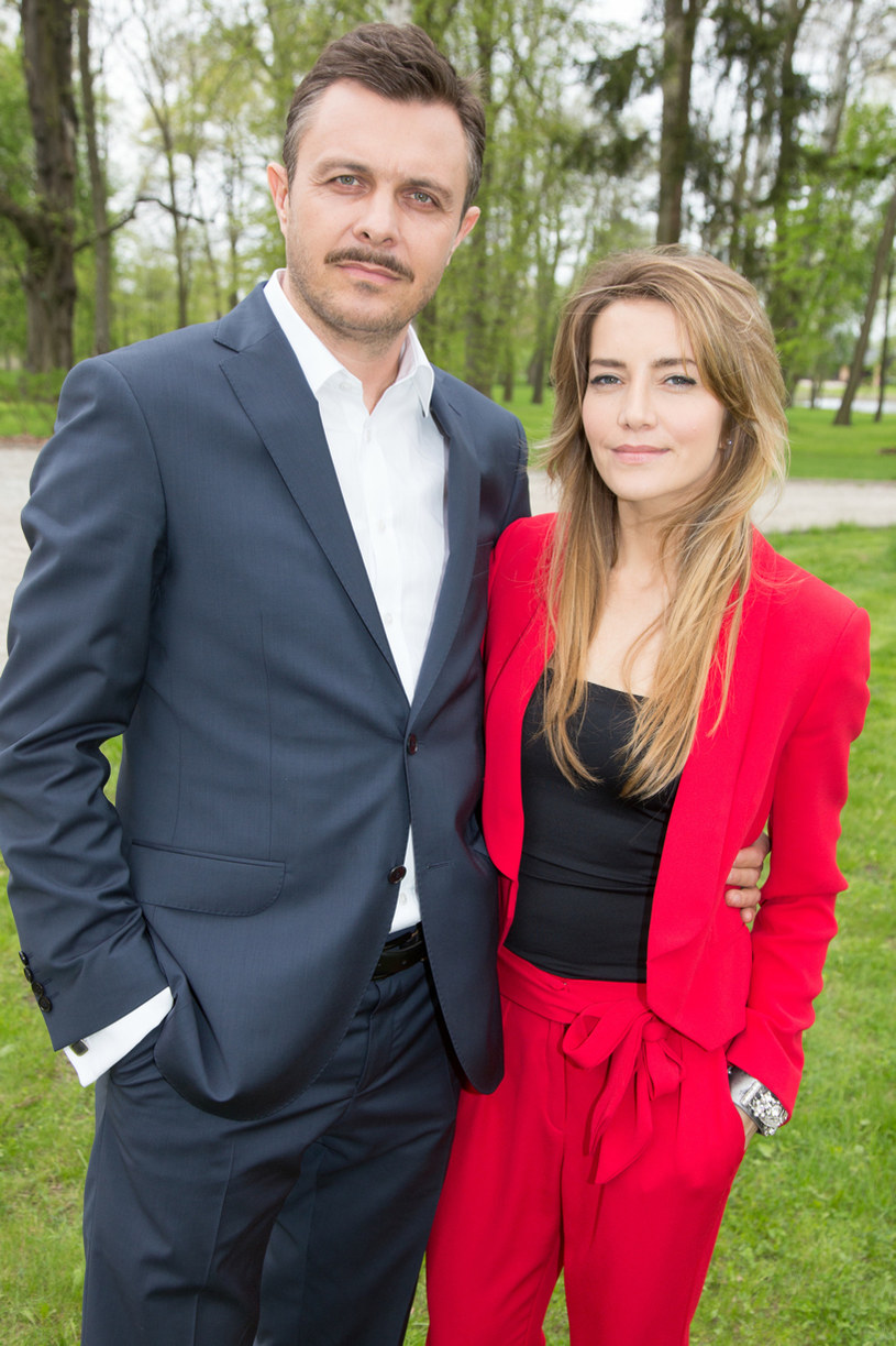 Hana (Kamilla Baar) i Piotr (Marek Bukowski) /Agencja W. Impact