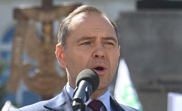 "Hańba" na wiecu Nawrockiego. Tłum zareagował na słowa kandydata PiS