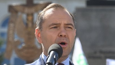 "Hańba" na wiecu Nawrockiego. Tłum zareagował na słowa kandydata PiS