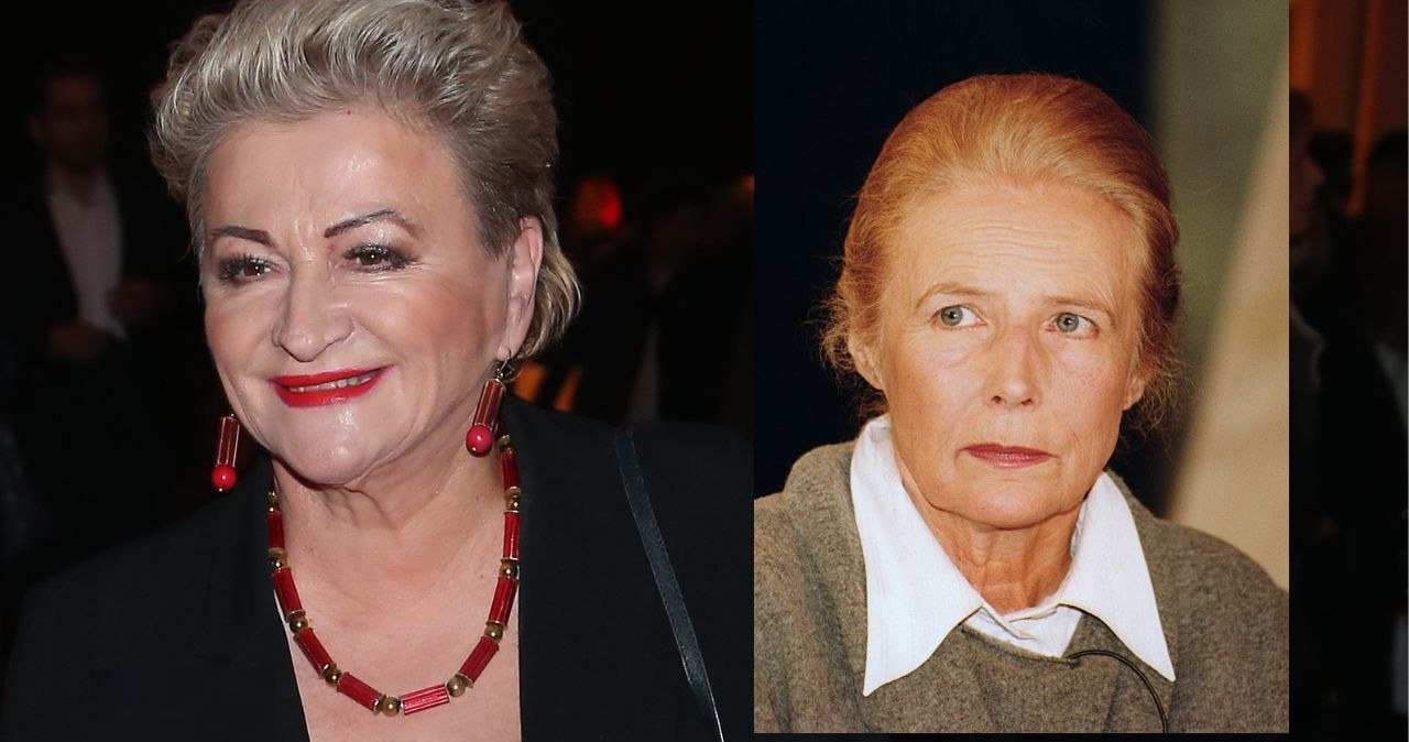 Hanna Bakuła i Agnieszka Osiecka /Żyburtowicz /AKPA