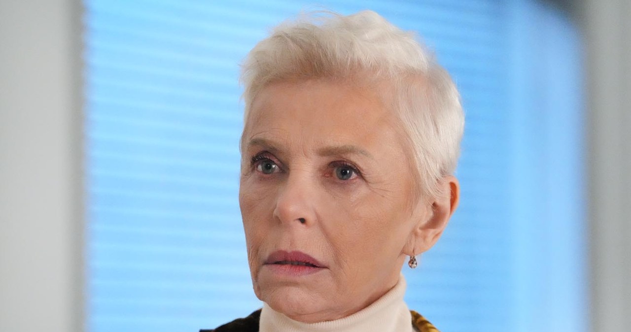 Hanna Bieluszko jako Krystyna w "Barwach szczęścia" /Źródło: AIM