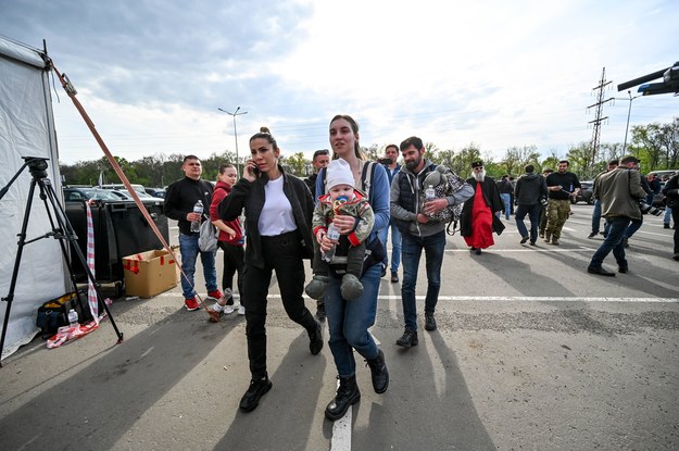 Hanna po ewakuacji do Zaporoża /	Dmytro Smolyenko/UKRINFORM /PAP
