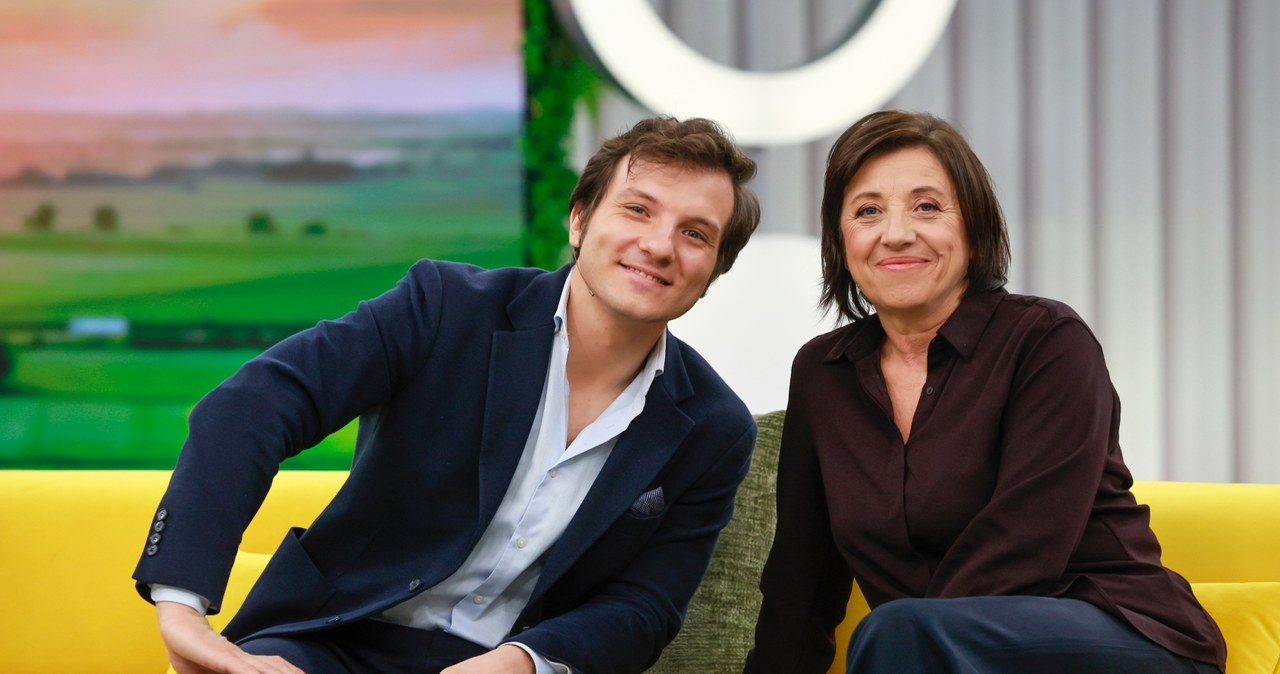 Hanna Śleszyńska i Jakub Gąsowski w "halo tu polsat" /materiały prasowe