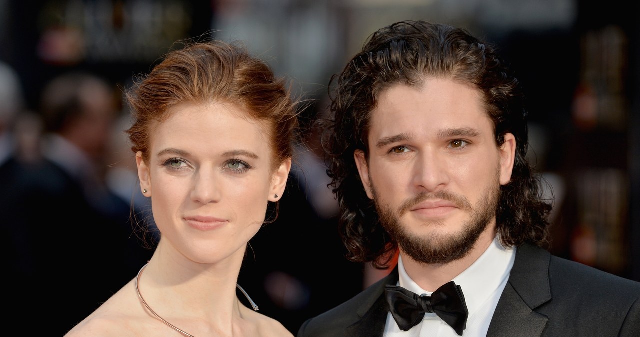 Harington i Leslie poznali się w 2012 roku, grając na ekranie parę nieszczęśliwych kochanków Jona Snowa i Ygritte w "Grze o tron" /Getty Images