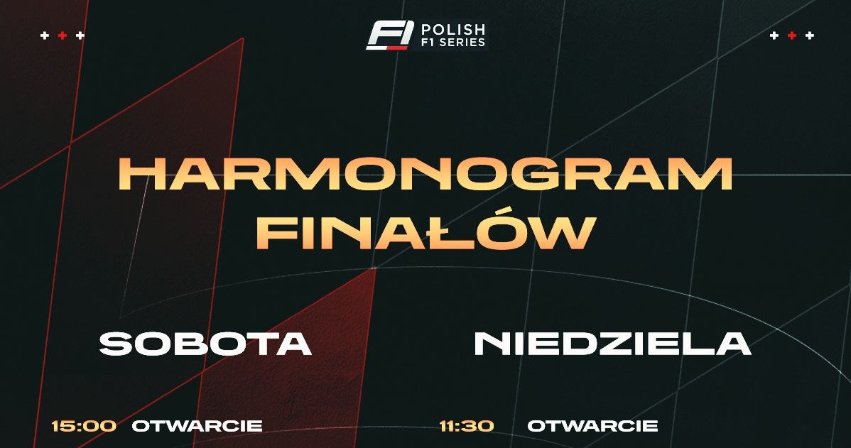 Harmonogram Polish F1 Series /materiały prasowe