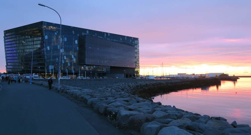 Harpa - islandzkie kultury, w którym odbył się koncert /INTERIA.PL