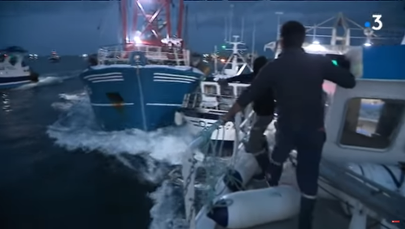 Harpuny poszył w ruch. Rybacy starli się o przegrzebki