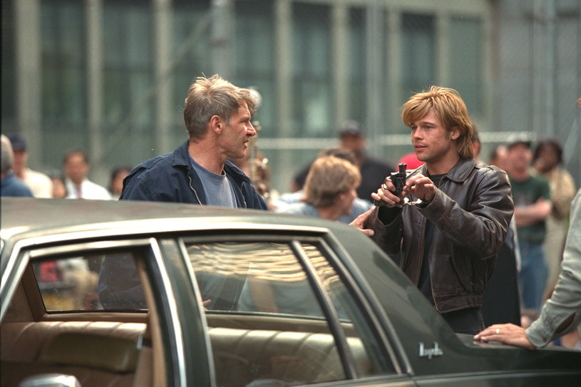 Harrison Ford i Brad Pitt w filmie "Zdrada" /Lawrence Schwartzwald/Sygma via Getty Images /Getty Images