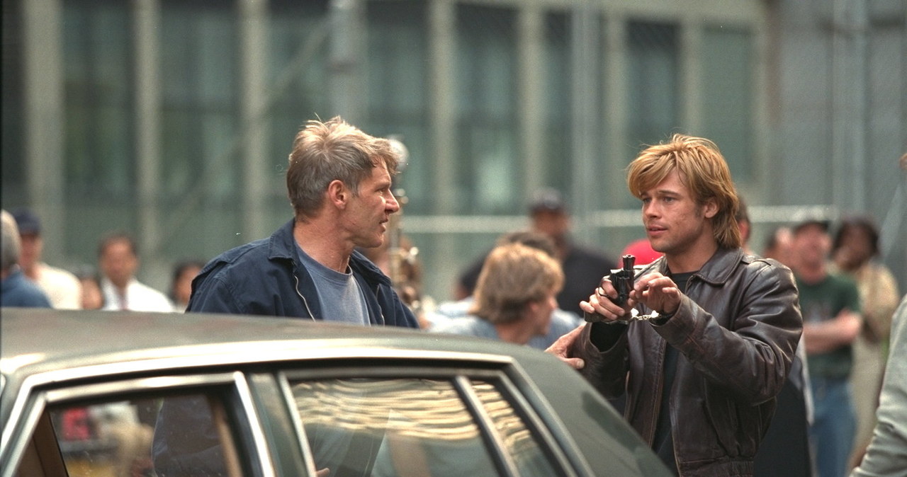 Harrison Ford i Brad Pitt w filmie "Zdrada" /Lawrence Schwartzwald/Sygma via Getty Images /Getty Images