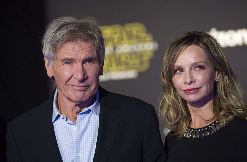 Harrison Ford i jego żona Calista Flockhart /AFP