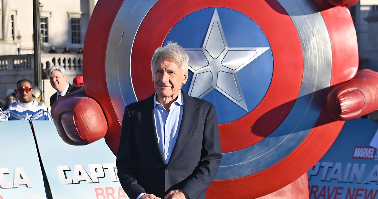 Harrison Ford na premierze filmu "Kapitan Ameryka: Nowy wspaniały świat" w Londynie /Dave Benett / Contributor /Getty Images