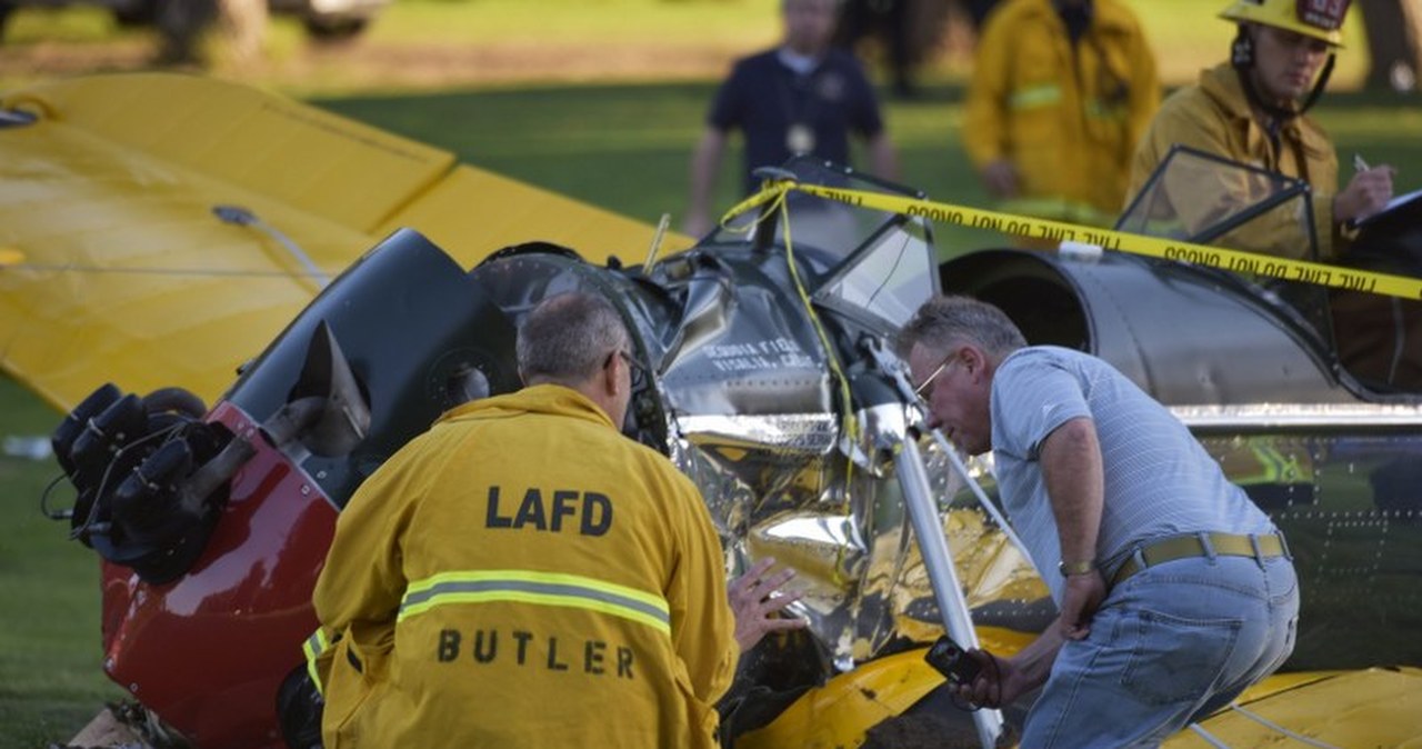 Harrison Ford ranny. Awionetka spadła po starcie