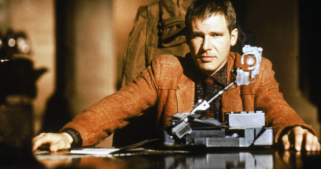 Harrison Ford w filmie "Łowca androidów" (1982) /materiały prasowe