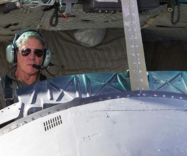 Harrison Ford w scenie z filmu "Niezniszczalni 3"