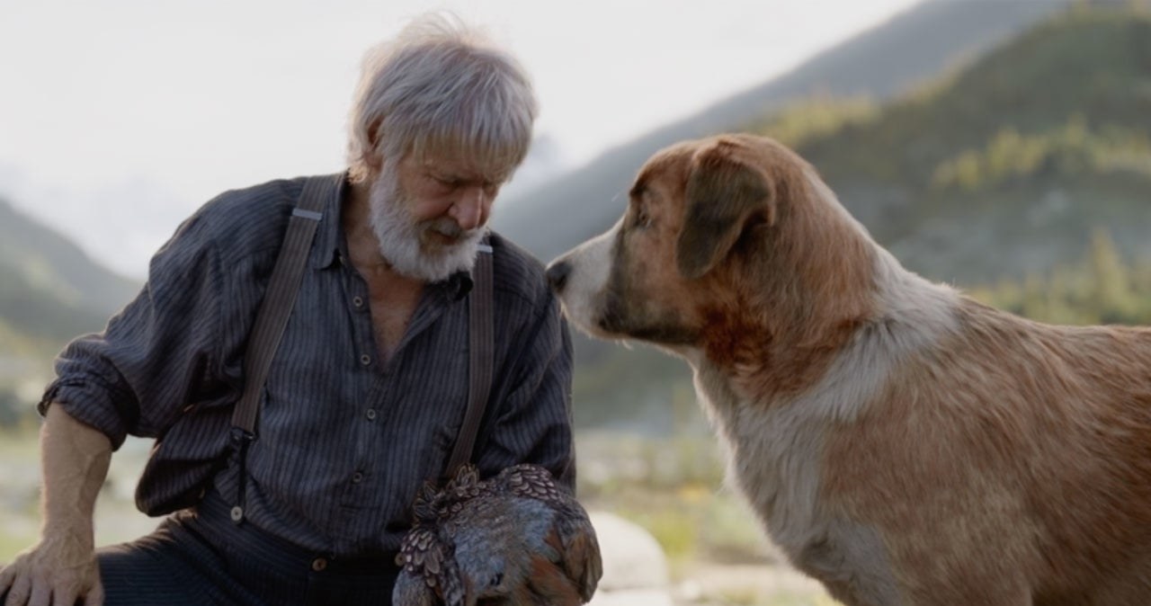 Harrison Ford w scenie z "Zewu krwi" /materiały prasowe