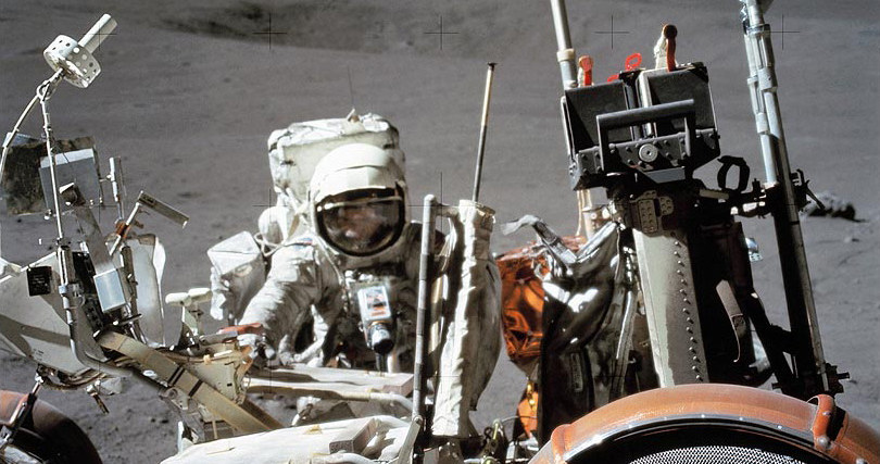 Harrison Schmitt brał udział w wyprawie Apollo 17 /NASA