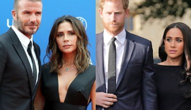 Harry i Markle znowu mieszają. Tym razem w sporze rodziny Beckhamów