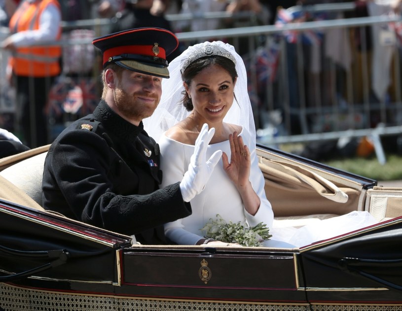 Harry i Meghan w dniu ślubu /WPA Pool /Getty Images