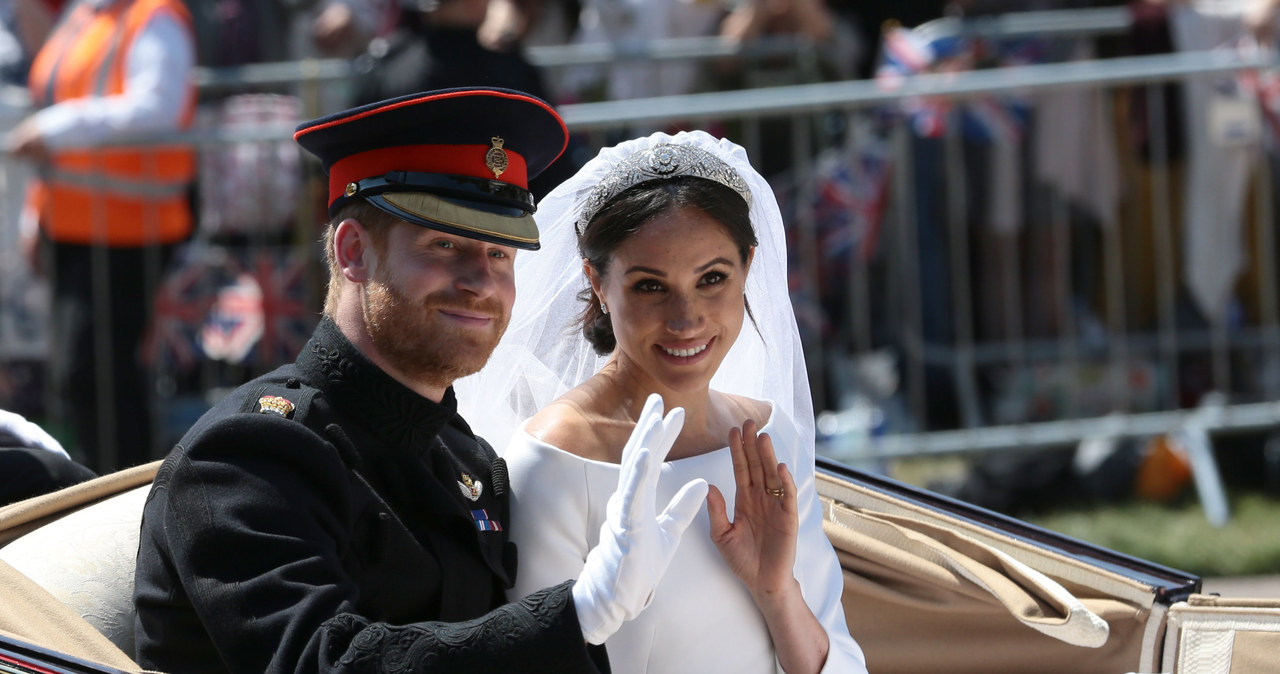 Harry i Meghan w dniu ślubu /WPA Pool /Getty Images