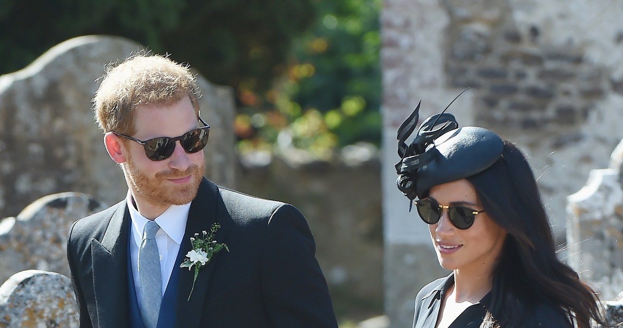 Harry i Meghan w drodze na ślub /Agencja FORUM