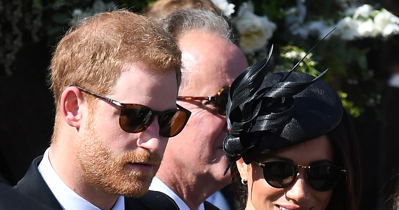 Harry i Meghan w drodze na ślub /Agencja FORUM