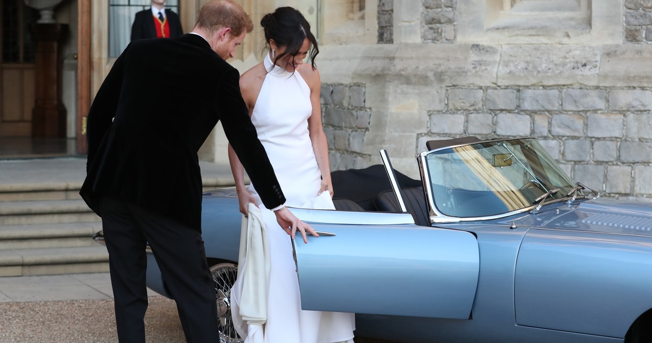 Harry i Meghan w weselnych strojach /WPA Pool /Getty Images