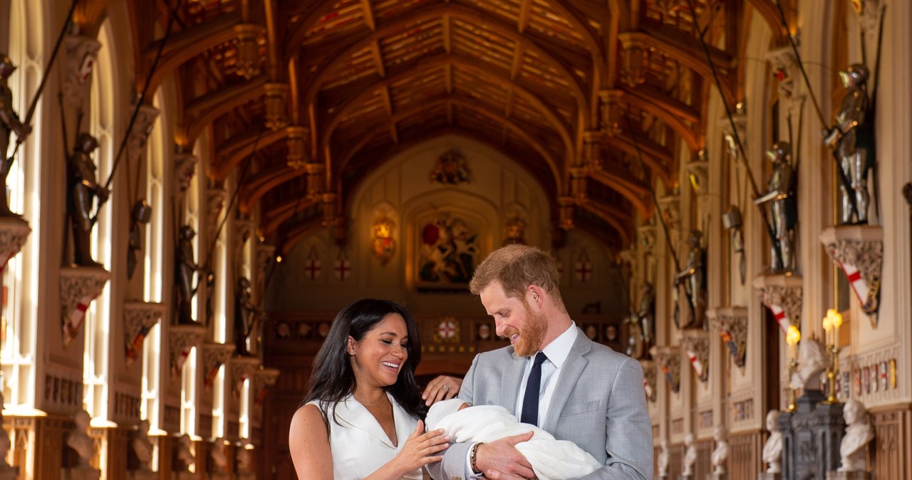 Harry i Meghan z synkiem Archiem /WPA Pool /Getty Images