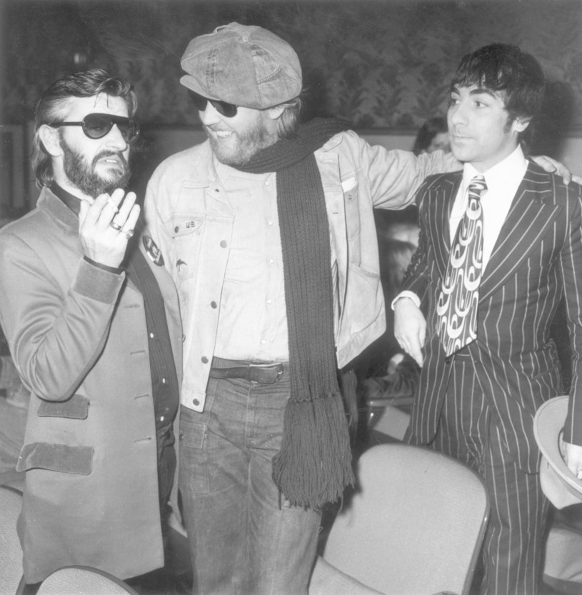 Harry Nilsson u boku Ringo Starra i Keitha Moona z The Who /Frank Edwards /Getty Images