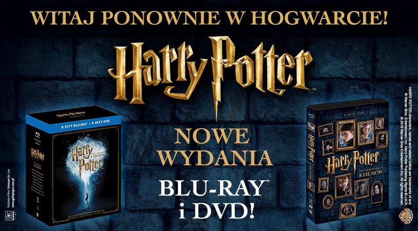 Harry Potter na DVD i Blu-Ray /materiały prasowe
