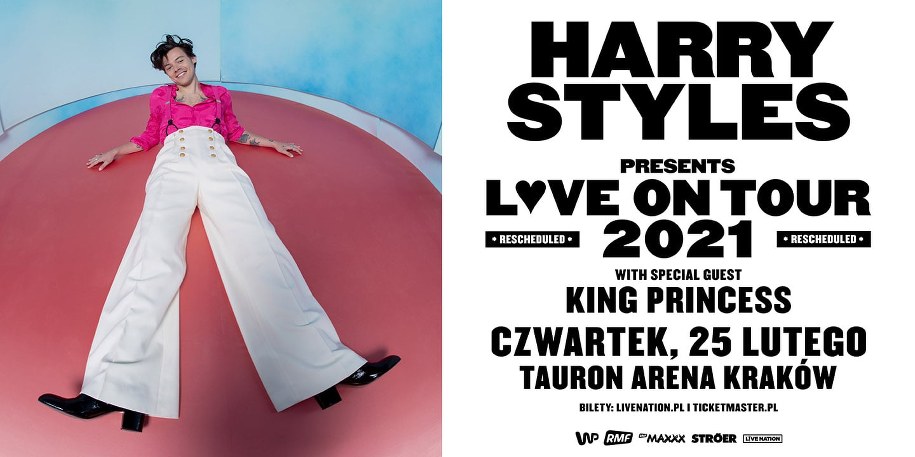 Harry Styles ogłasza światową trasę koncertową /Materiały prasowe