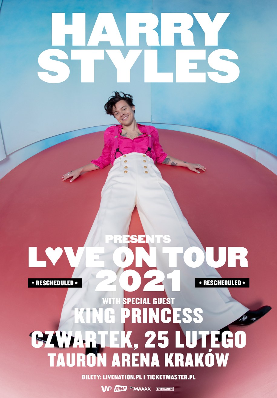 Harry Styles ogłasza światową trasę koncertową /Materiały prasowe