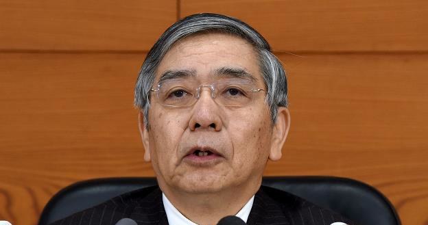 Haruhiko Kuroda szef banku centralnego Japonii /