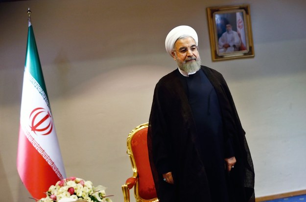 Hasan Rouhani /Abedin Taherkenareh   /PAP/EPA