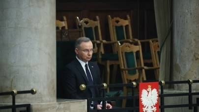 Hasło Trzaskowskiego w exposé Sikorskiego. Duda komentuje