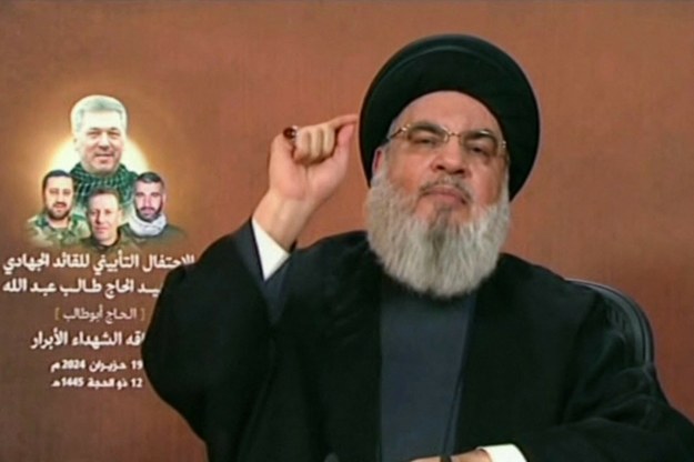 Hassan Nasrallah /-/AFP /East News
