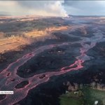 Hawaje: Lawa z wulkanu stworzyła niewielką wyspę