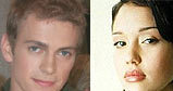 Hayden Christensen i Jessica Alba /