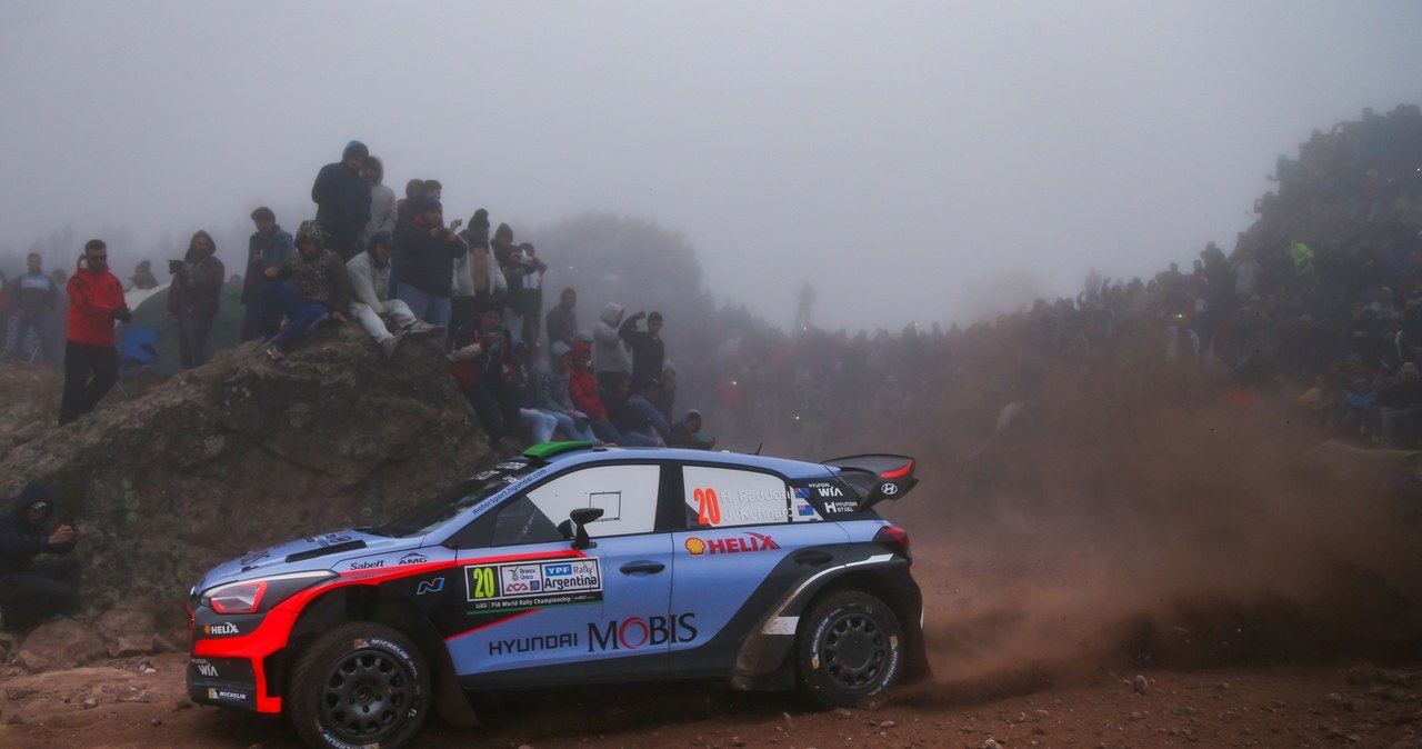 Hayden Paddon(Hyundai  i20 WRC) /AFP