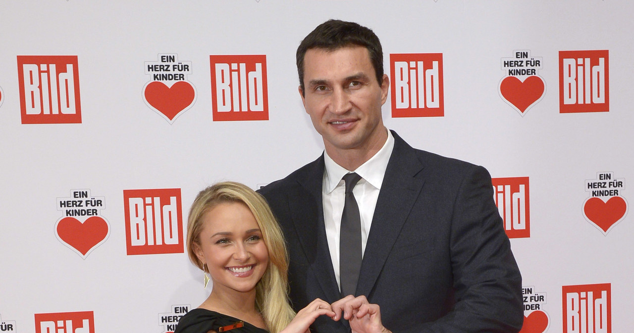 Hayden Panettiere i Władimir Kliczko /MICHAEL GOTTSCHALK  /Getty Images