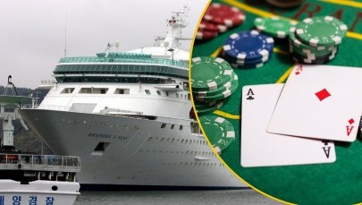 Hazard, długi i desperacja. Pasażer wycieczkowca skoczył za burtę