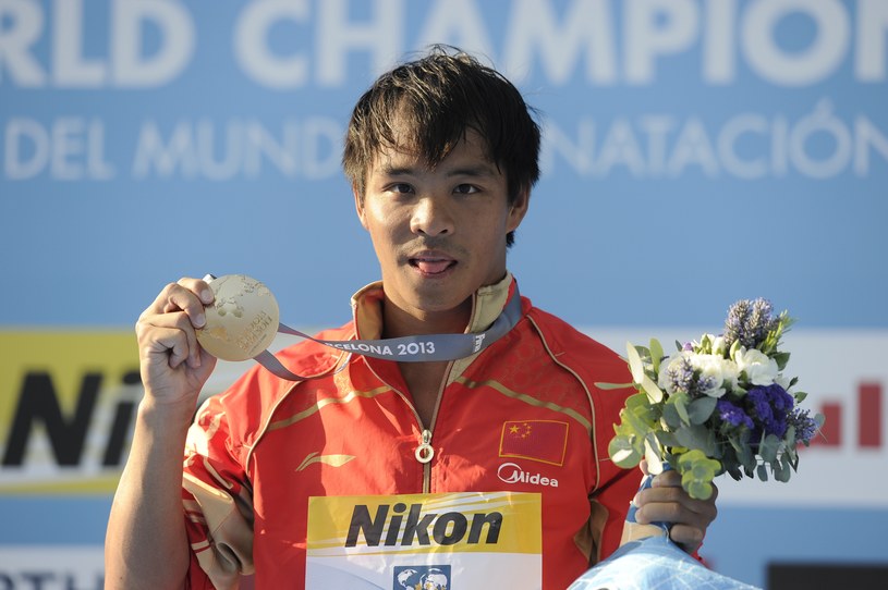 He Chong ze złotym medalem /AFP