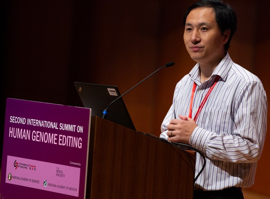 He Jiankui /ALEX HOFFORD /PAP/EPA