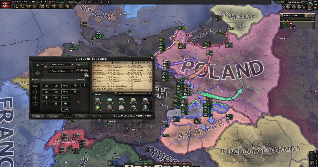 Hearts of Iron IV - świat gry w 1939 roku /materiały prasowe