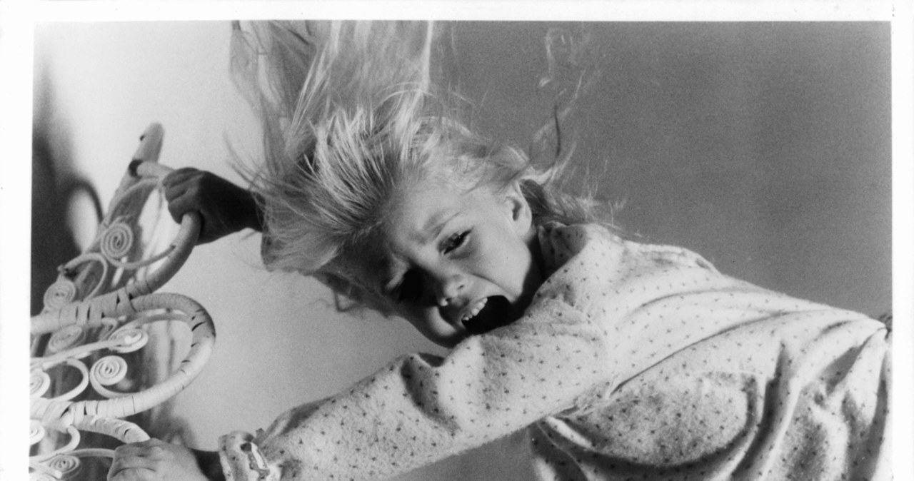 ​Heather O'Rourke na planie filmu "Duch" /Metro-Goldwyn-Mayer /Getty Images