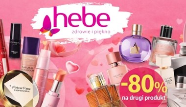 Hebe odpaliło gorące promocje! Makijaż i perfumy - drugi produkt nawet -80% taniej