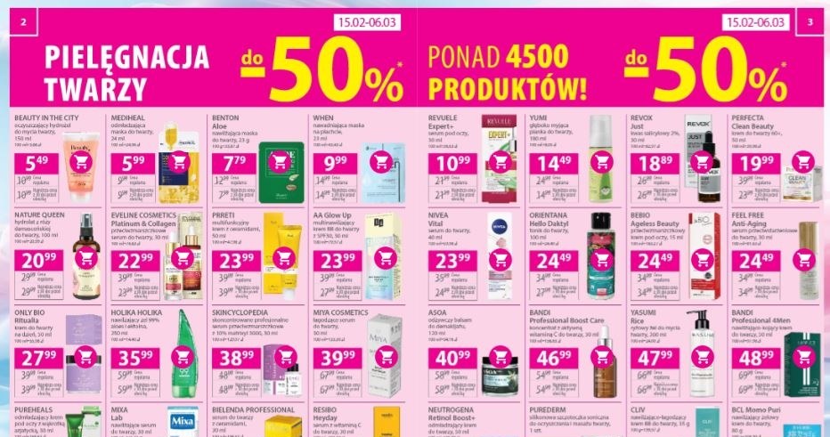 Hebe oferuje promocje na kosmetyki dla kobiet! /Hebe /INTERIA.PL