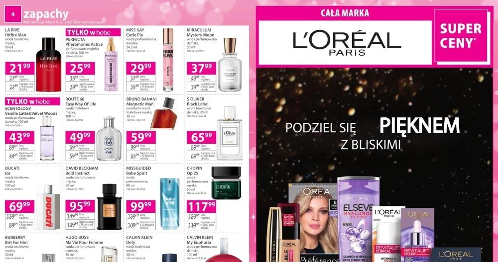 Hebe oferuje promocje na perfumy! /Hebe /INTERIA.PL